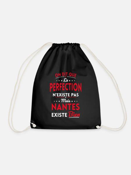 Perfection n'existe pas Nantes existe bien - Sac de sport léger - noir