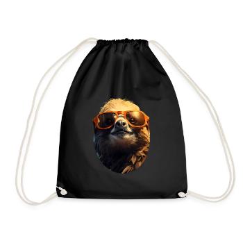 Paresse - Sac de sport léger - noir - Devant