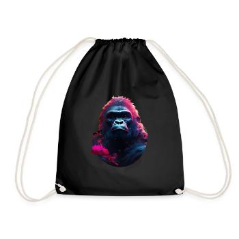 Gorille - Sac de sport léger - noir - Devant