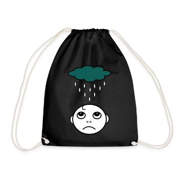Bad weather - Drawstring Bag - black - Front