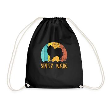 SPITZ NAIN - Sac de sport léger - noir - Devant