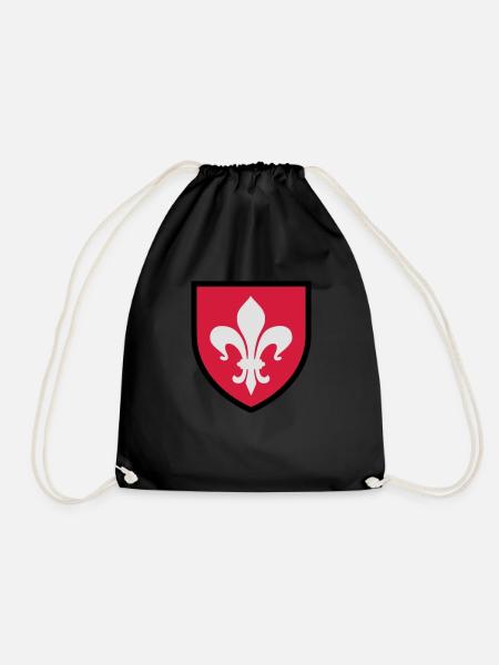 Blason Lille (T) - Sac de sport léger - noir