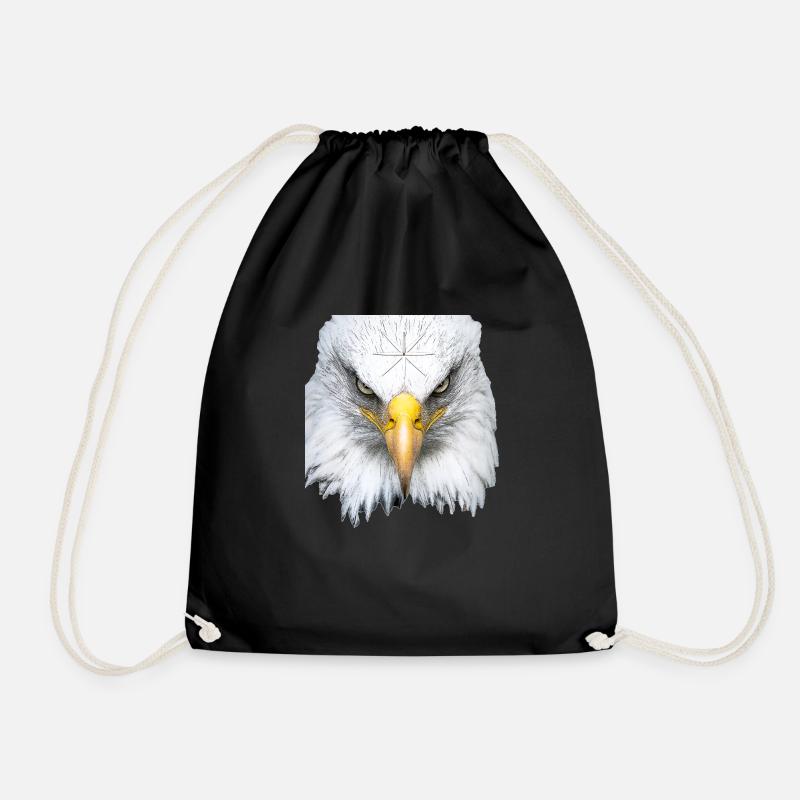 Tête d’aigle - Sac de sport léger - noir