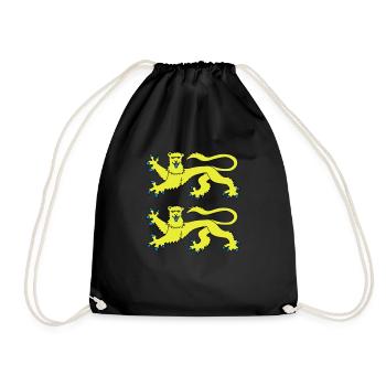 Normandie / Normand / Normande / France/ Normandy - Drawstring Bag - black - Front