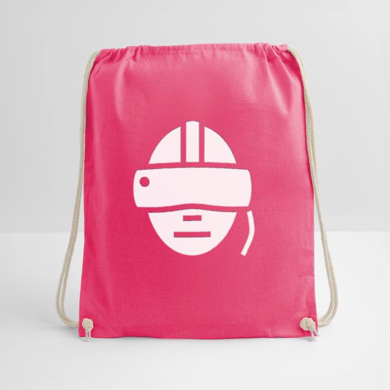 Vr headset Hacking hacker hacker cyber virtual Drawstring Bag