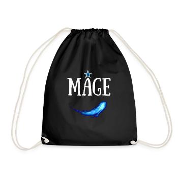 MAGE JDR SORTILEGE PERSONNAGE - Sac de sport léger - noir - Devant