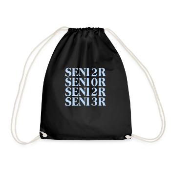Senior 2023 - Drawstring Bag - black - Front