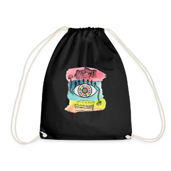 Embrassez votre étrangeté - Sac de sport léger - noir - Devant