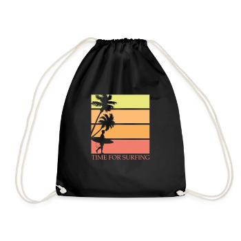 Planche de surf Surfer Sports nautiques - Sac de sport léger - noir - Devant