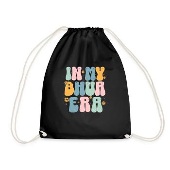 À l’époque du bhua - Sac de sport léger - noir - Devant
