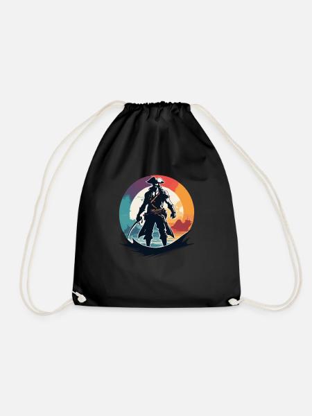Capitaine pirate - Sac de sport léger - noir