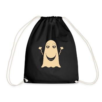 Geisti le sympathique fantôme - Sac de sport léger - noir - Devant