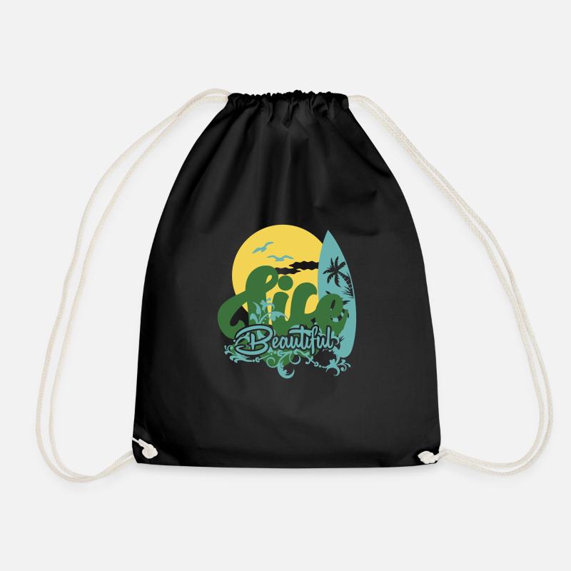 life beautiful - Sac de sport léger - noir