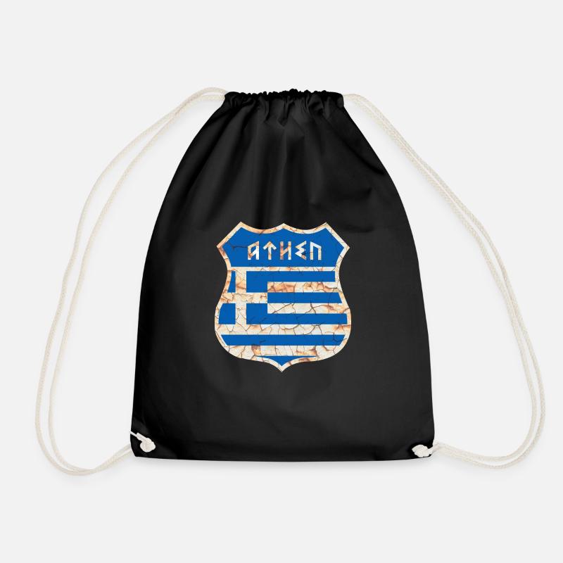Athènes - Sac de sport léger - noir
