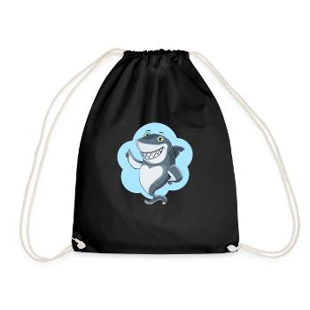 shark23 - Sac de sport léger - noir - Devant