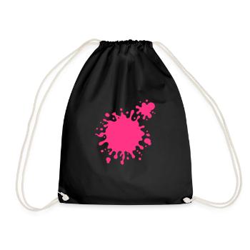 éclaboussure - Sac de sport léger - noir - Devant