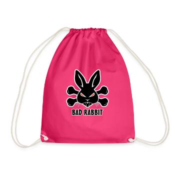 Bad Rabbit Lapin - Sac de sport léger - fuchsia - Devant