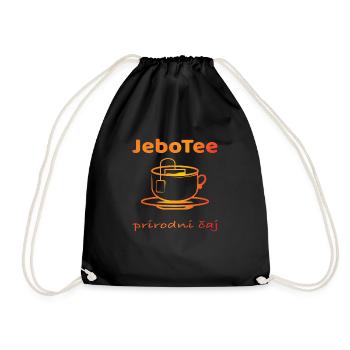 Balkan mit Jebote als Geschenk und Geschenkidee - Turnbeutel - Schwarz - Vorne