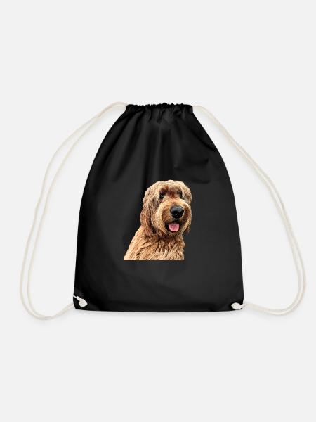 Otterhund 2 - Turnbeutel - Schwarz