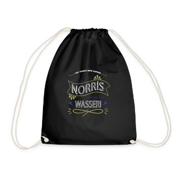 fun geek christmas coffee pot birthday - Drawstring Bag - black - Front