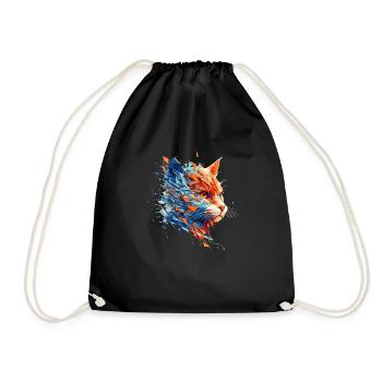 Cats and kittens are simply special pets - Drawstring Bag - black - Front