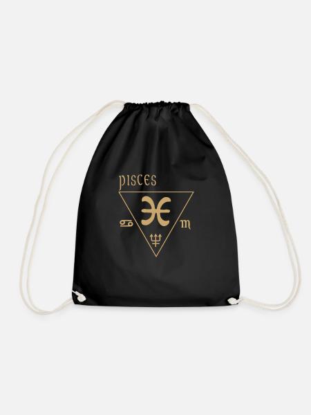 Poissons - Sac de sport léger - noir