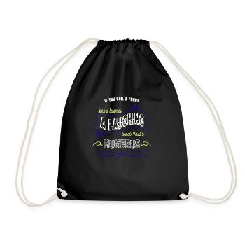 Rédacteur Déclaration Drôle Écrivain Romancier Roman - Sac de sport léger - noir - Devant