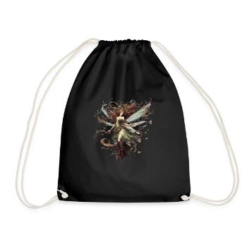 Fée des bois - Sac de sport léger - noir - Devant