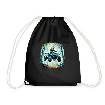 quad et tout terrain - Sac de sport léger - noir - Devant