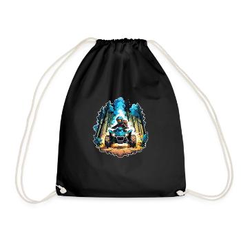 quad et tout terrain - Sac de sport léger - noir - Devant