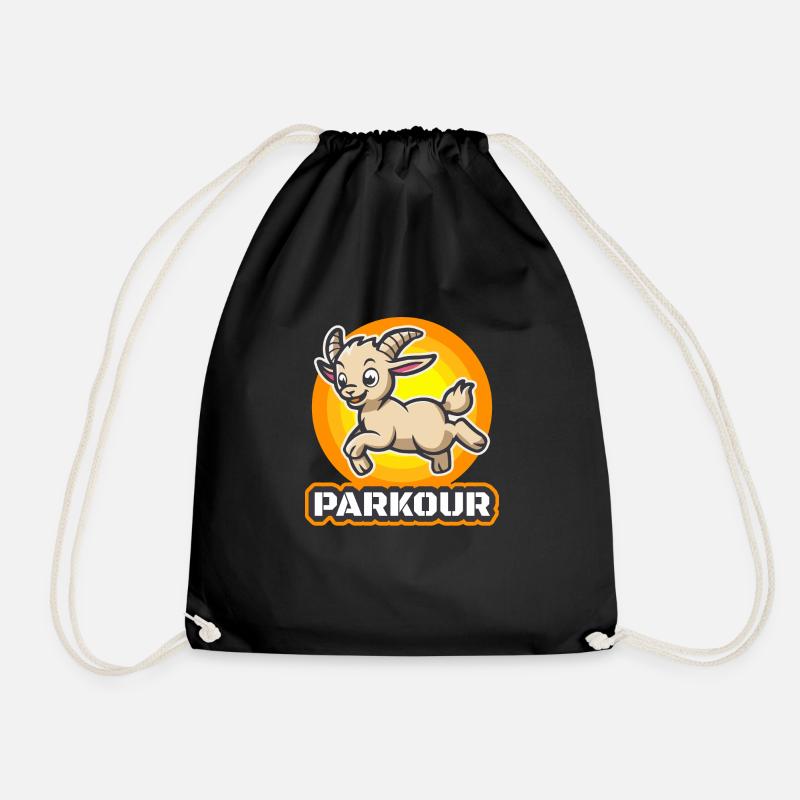 Koza Parkour - Turnbeutel - Schwarz