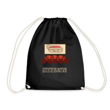 Cinéma Cinéphile Rétro Vintage Classique Cinéma TV - Sac de sport léger - noir - Devant