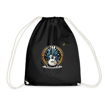 DIAMANTS MUSICAUX - Sac de sport léger - noir - Devant
