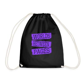 Reading Habits Reading Culture Gift Geek - Drawstring Bag - black - Front