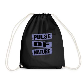 anniversaire apaisant rythme de coeur drôle - Sac de sport léger - noir - Devant