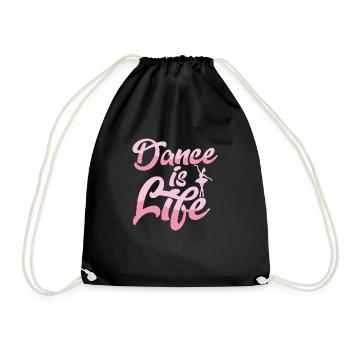 Ballerine Ballerine Dance Is Life - Sac de sport léger - noir - Devant