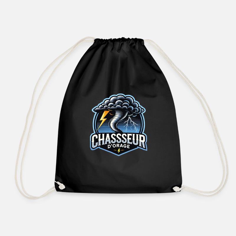 chasseur d'orage - Sac de sport léger - noir