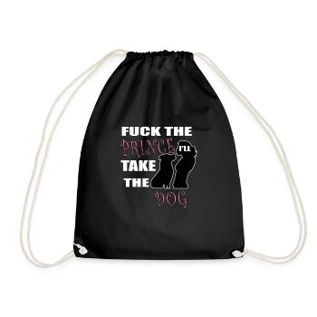 ILL Take the Dog - Turnbeutel - Schwarz - Vorne