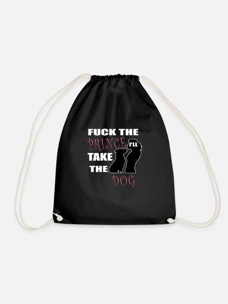 ILL Take the Dog - Turnbeutel - Schwarz