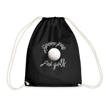 Balle de Golf J'ai GOLF - Sac de sport léger - noir - Devant