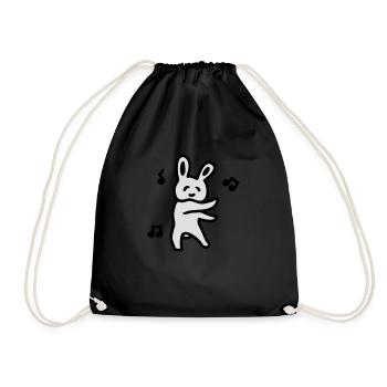 Lapin Partie - Sac de sport léger - noir - Devant