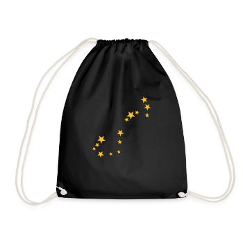 Scorpio constellation - Drawstring Bag - black - Front