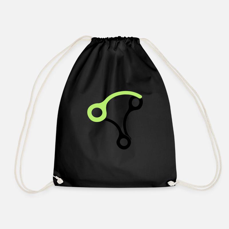 3skydivepins - Turnbeutel - Schwarz
