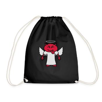 Cheeky Devil Angel - Sac de sport léger - noir - Devant
