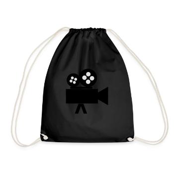 Caméra - Sac de sport léger - noir - Devant