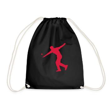 pelote basque 260 - Sac de sport léger - noir - Devant