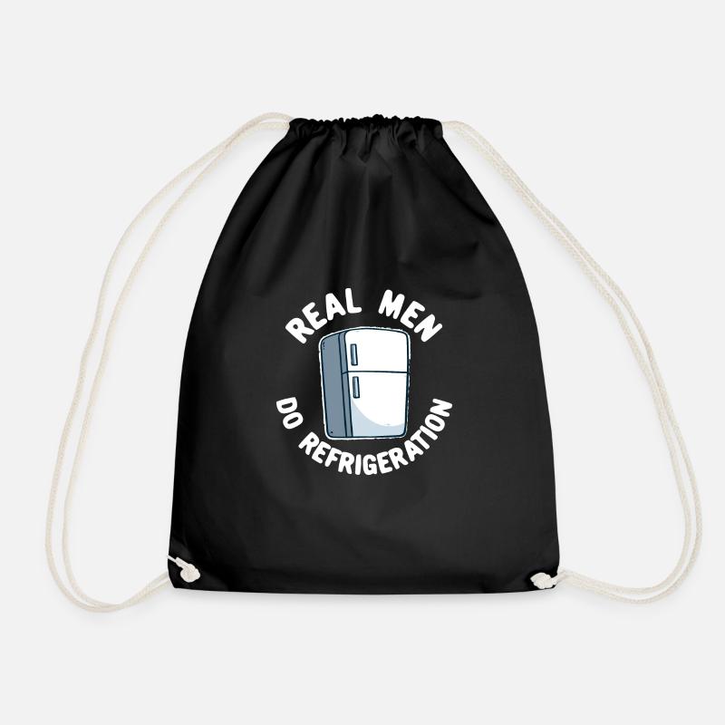 Lustiges Kältetechniker Kältemonteur Geschenk - Turnbeutel - Schwarz