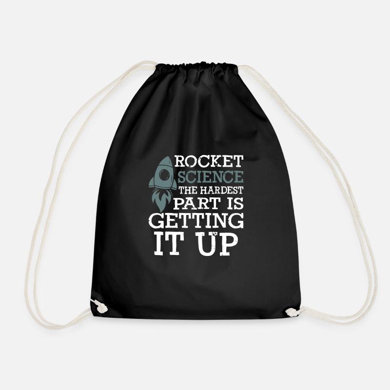 Rocket Science - Turnbeutel - Schwarz