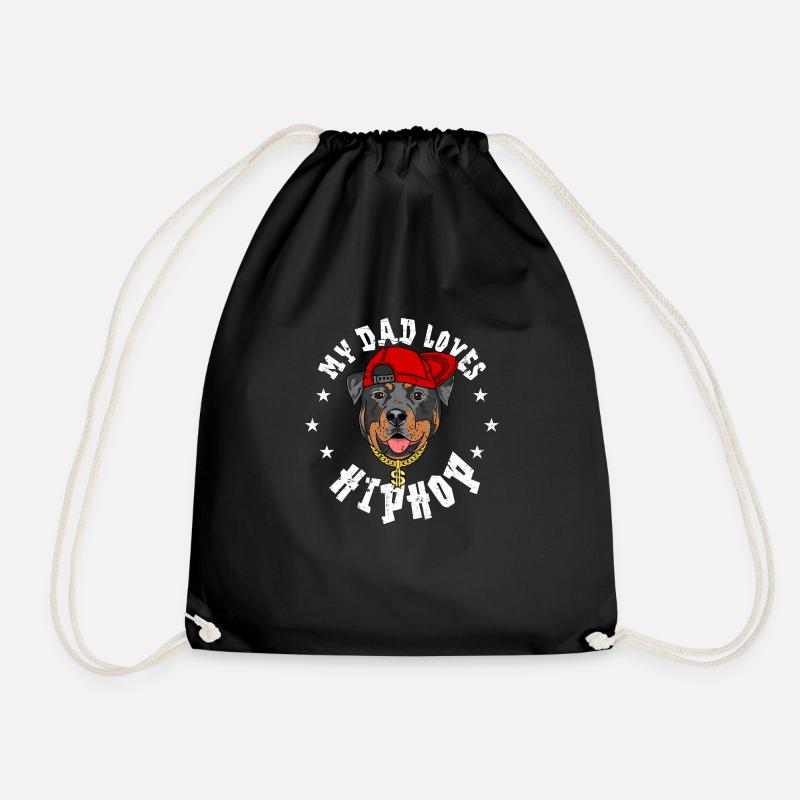 ROTTWEILER - Drawstring Bag - black