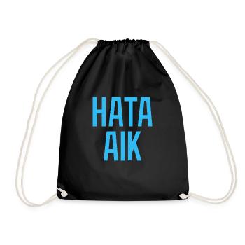 Hate - Drawstring Bag - black - Front